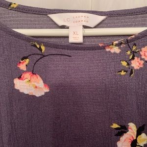 Lauren Conrad floral shirt